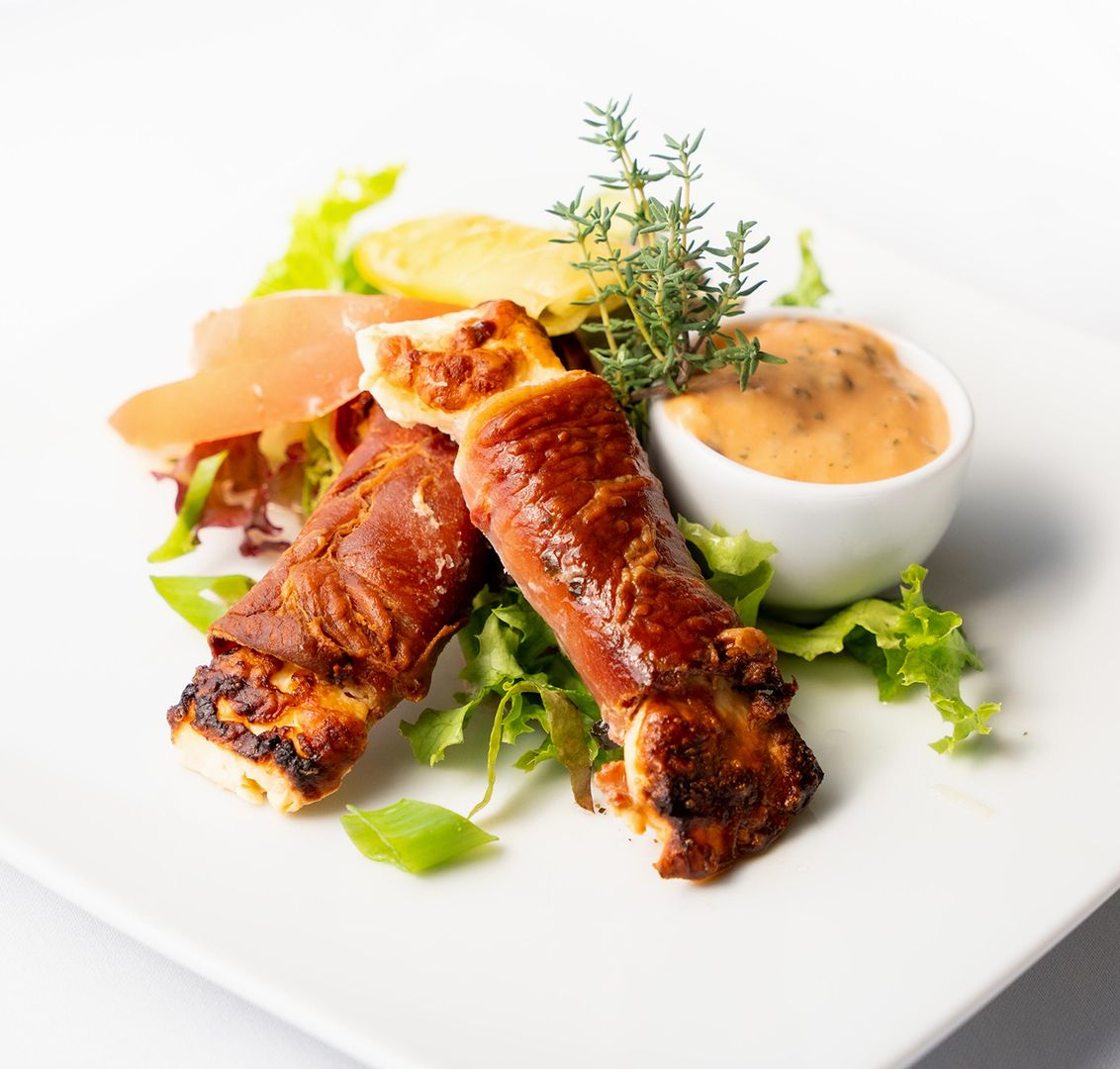 Vorspeisenteller mit schöner Präsentation